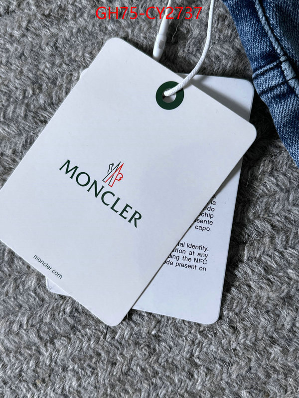 Clothing-Moncler how to start selling replica ID: CY2737 $: 75USD