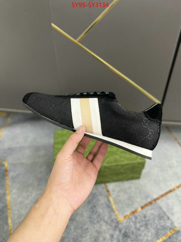 Men Shoes-Gucci what is aaaaa quality ID: SY3134 $: 95USD