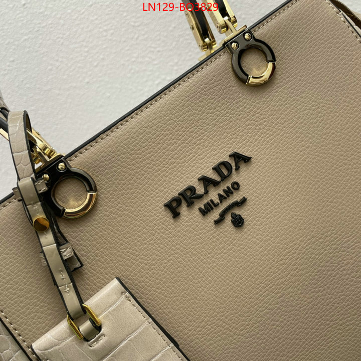 Prada Bags (4A)-Handbag- high quality replica designer ID: BO3829 $: 129USD