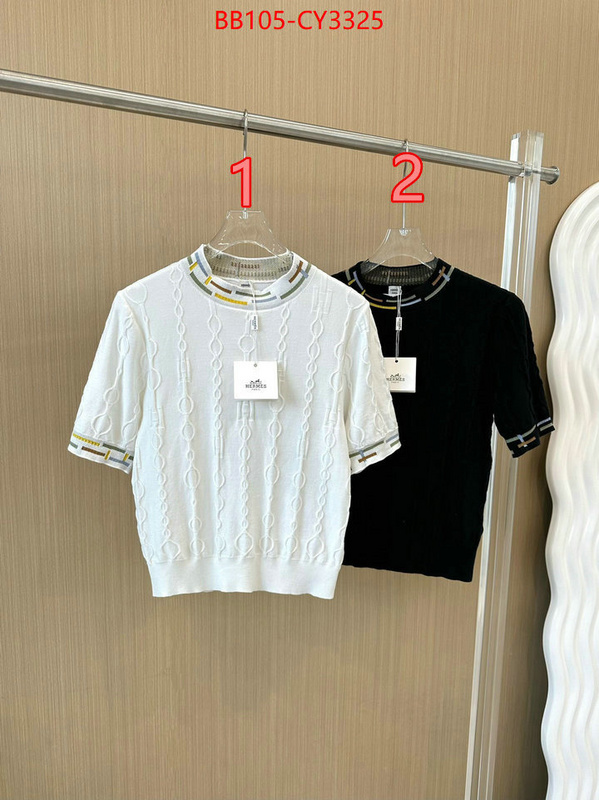 Clothing-Hermes best replica 1:1 ID: CY3325 $: 105USD