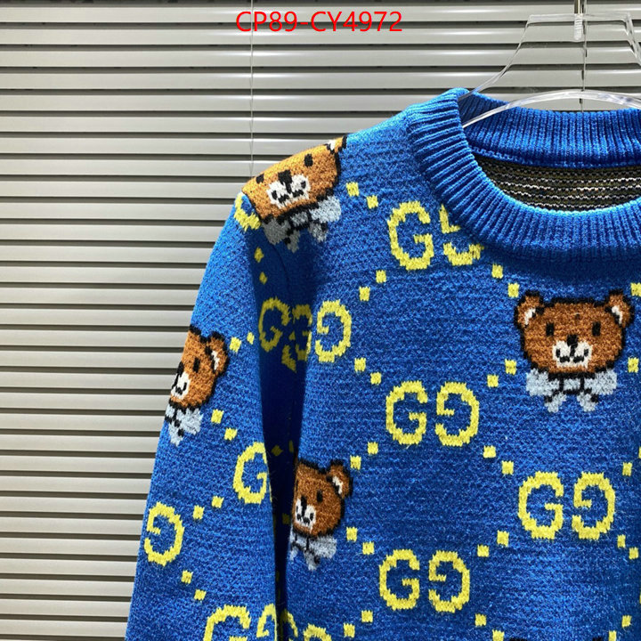 Clothing-Gucci buy cheap ID: CY4972 $: 89USD