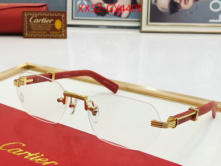 Glasses-Cartier 2023 aaaaa replica customize ID: GY4408 $: 52USD