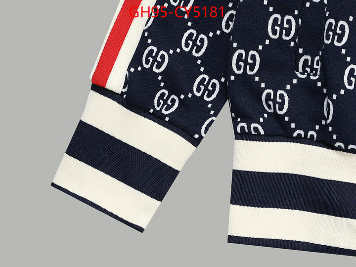 Clothing-Gucci wholesale designer shop ID: CY5181 $: 95USD