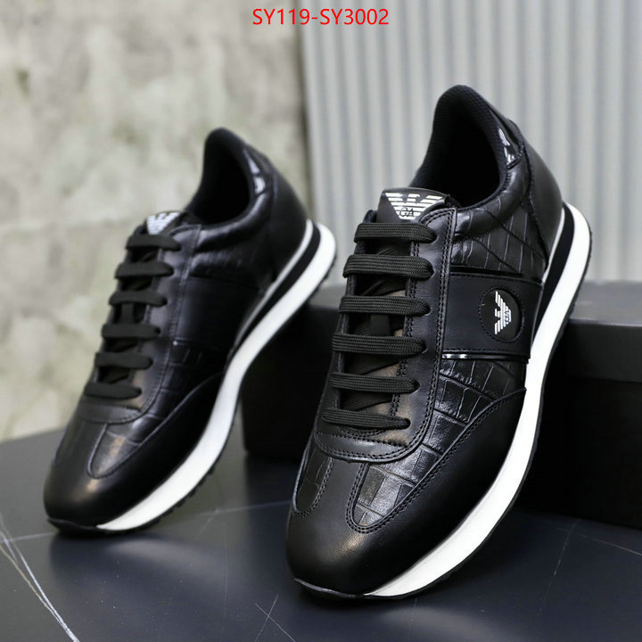 Men shoes-Armani where can i buy the best quality ID: SY3002 $: 119USD