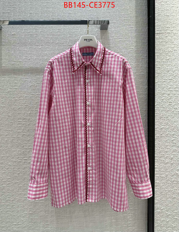 Clothing-Prada what's the best to buy replica ID: CE3775 $: 145USD