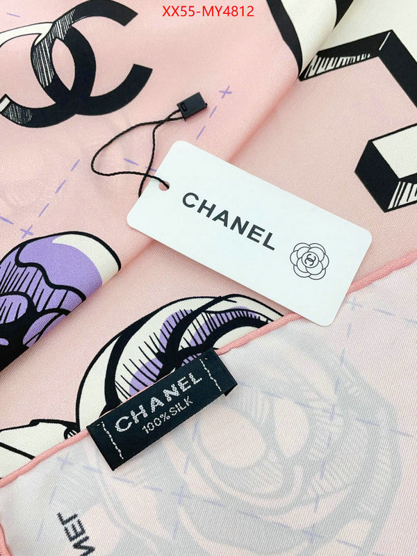 Scarf-Chanel top sale ID: MY4812 $: 55USD