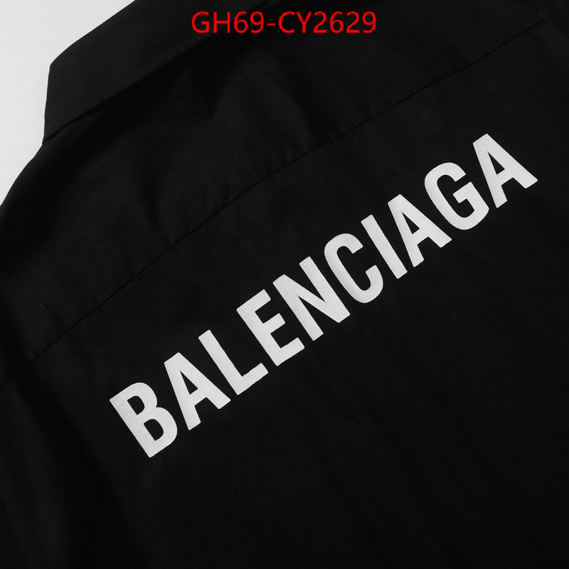 Clothing-Balenciaga only sell high-quality ID: CY2629 $: 69USD