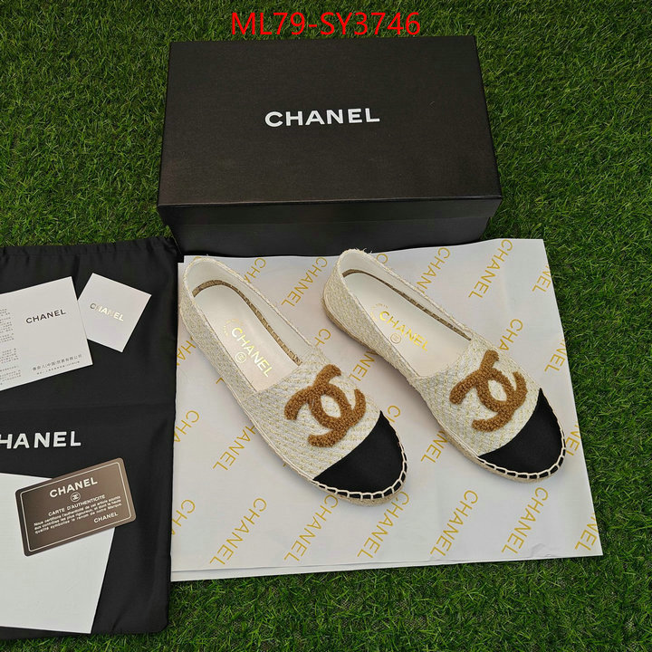 Women Shoes-Chanel high quality happy copy ID: SY3746 $: 79USD