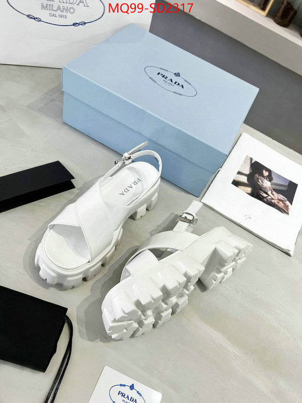 Women Shoes-Prada aaaaa replica designer ID: SD2317 $: 99USD