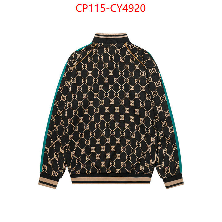 Clothing-Gucci can i buy replica ID: CY4920 $: 115USD