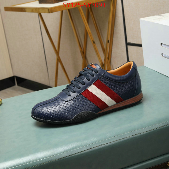 Men Shoes-BALLY aaaaa+ class replica ID: SY3093 $: 125USD