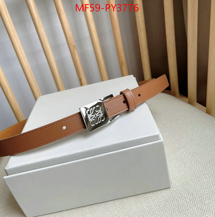 Belts-Loewe luxury fake ID: PY3776 $: 59USD