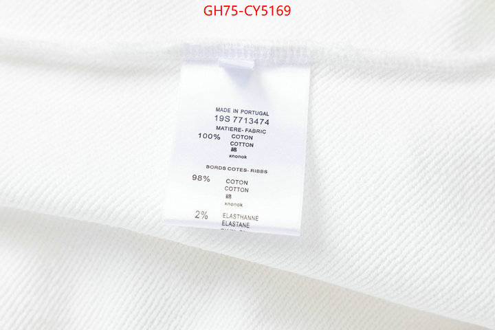 Clothing-Givenchy perfect quality ID: CY5169 $: 75USD