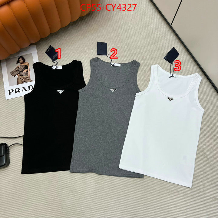 Clothing-Prada what best replica sellers ID: CY4327 $: 55USD