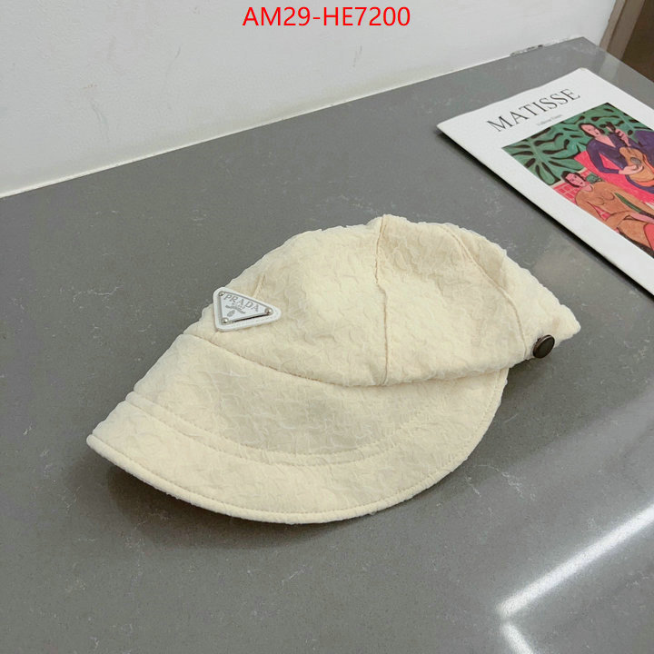 Cap (Hat)-Prada we curate the best ID: HE7200 $: 29USD