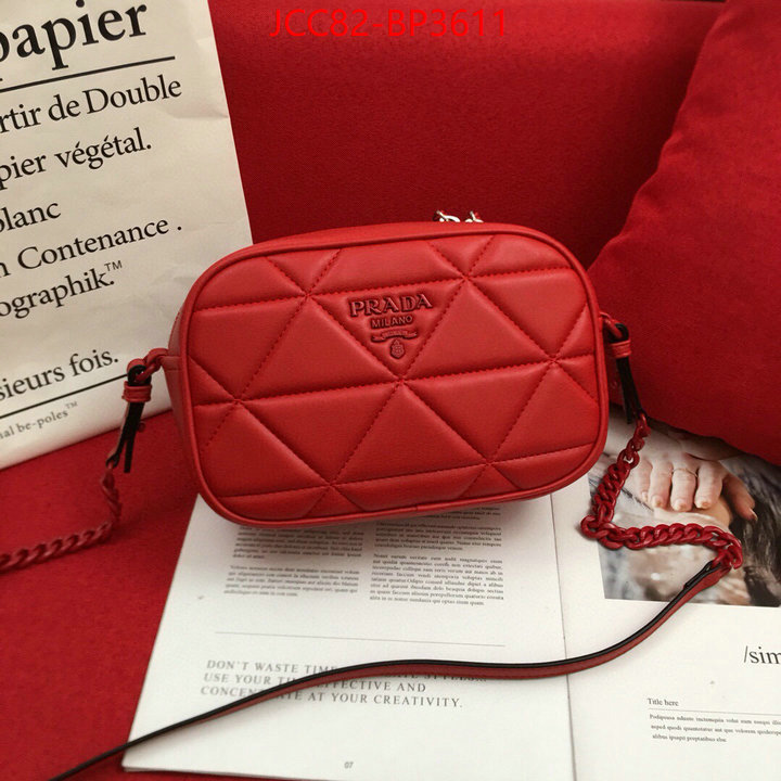 Prada Bags (4A)-Diagonal- replica 1:1 ID: BP3611 $: 82USD