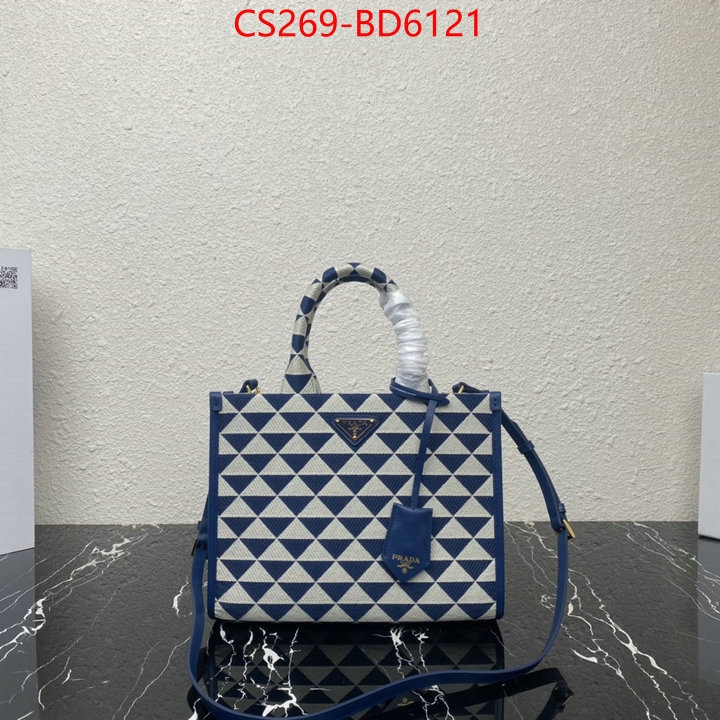 Prada Bags (TOP)-Handbag- what are the best replica ID: BD6121 $: 269USD