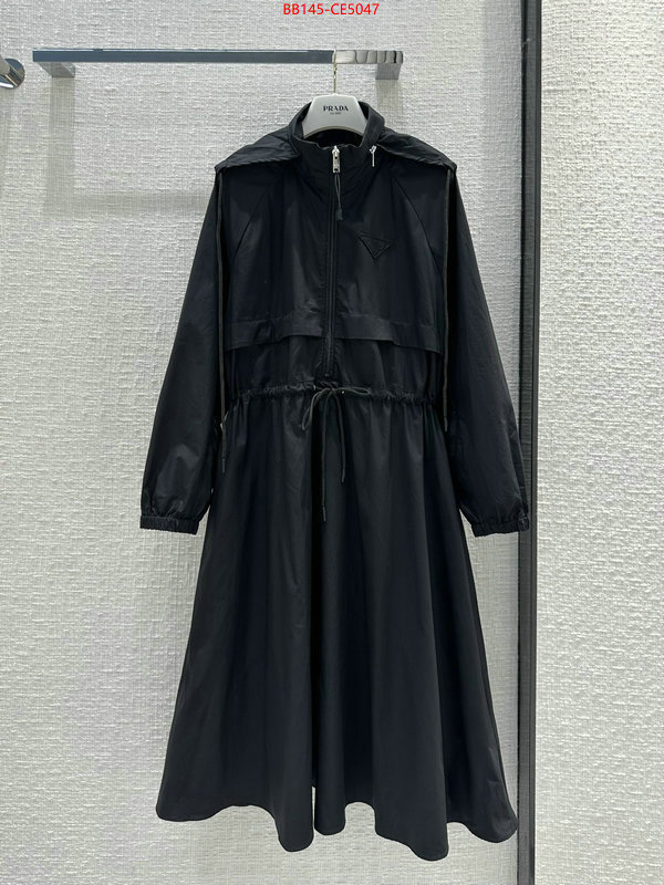 Clothing-Prada high quality replica designer ID: CE5047 $: 145USD