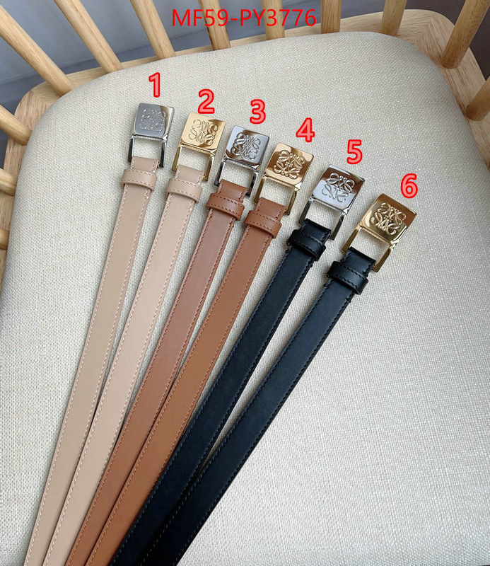 Belts-Loewe luxury fake ID: PY3776 $: 59USD