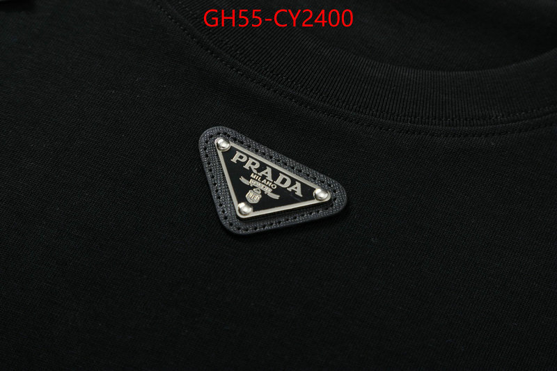 Clothing-Prada 2023 aaaaa replica customize ID: CY2400 $: 55USD