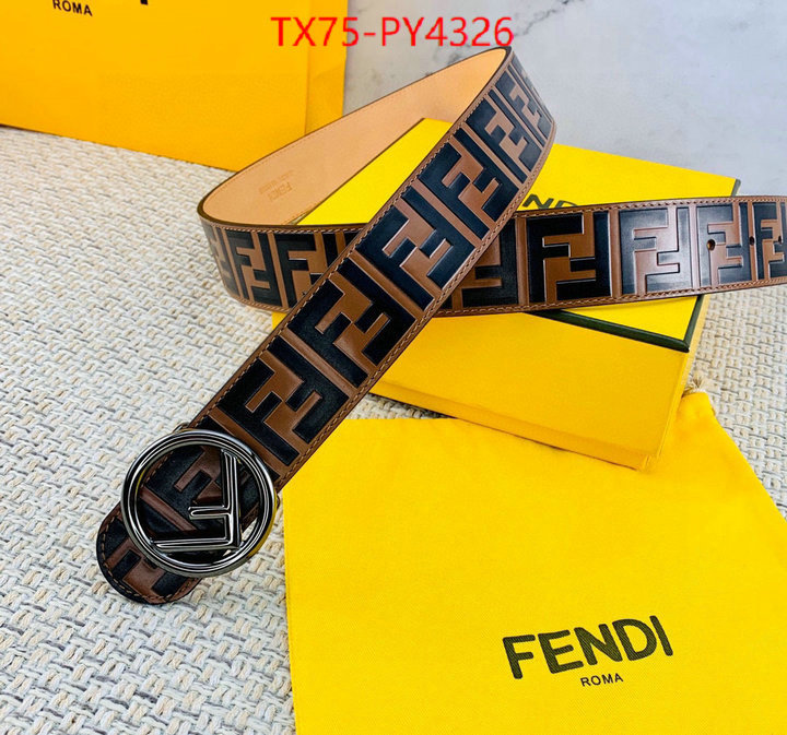 Belts-Fendi cheap online best designer ID: PY4326 $: 75USD