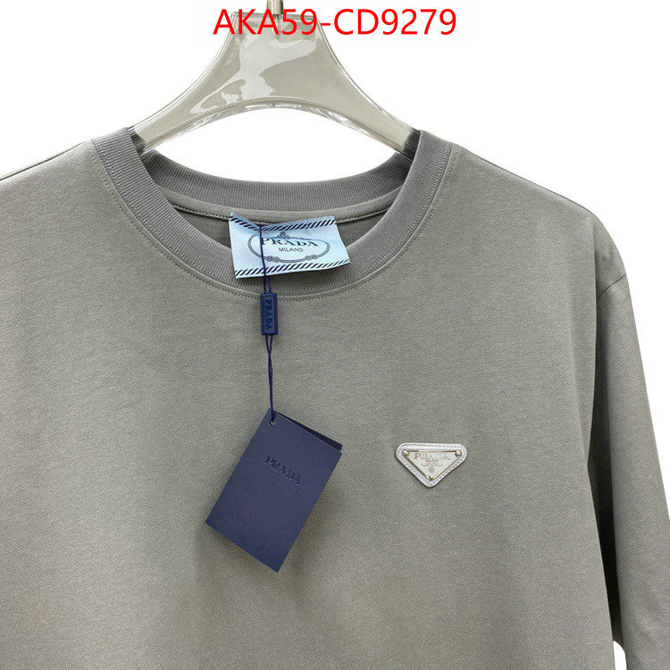 Clothing-Prada shop the best high authentic quality replica ID: CD9279 $: 59USD