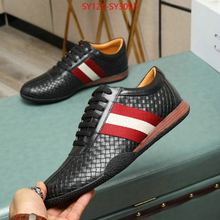 Men Shoes-BALLY aaaaa+ class replica ID: SY3093 $: 125USD