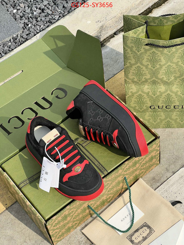 Men Shoes-Gucci online from china designer ID: SY3656 $: 125USD