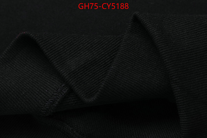 Clothing-Gucci from china ID: CY5188 $: 75USD