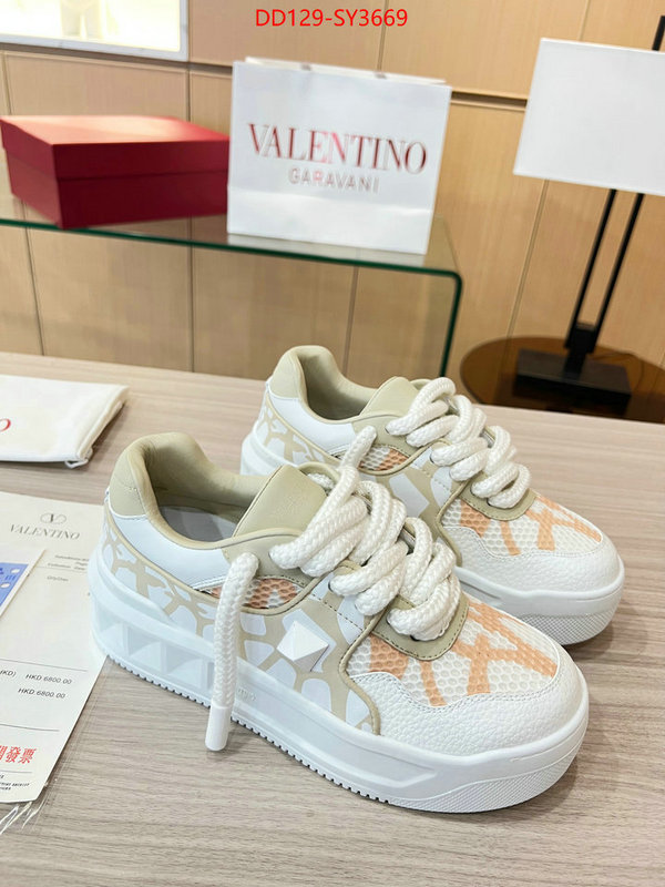 Men Shoes-Valentino best site for replica ID: SY3669 $: 129USD