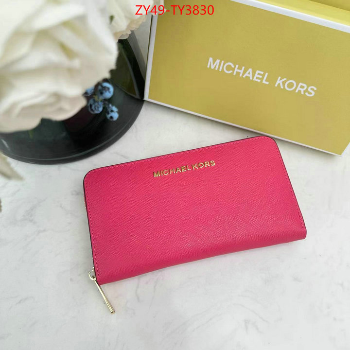 Michael Kors Bags(4A)-Wallet buy cheap ID: TY3830 $: 49USD