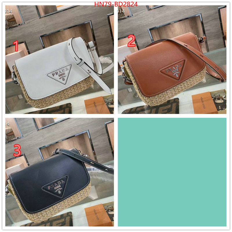 Prada Bags (4A)-Diagonal- luxury ID: BD2824 $: 79USD