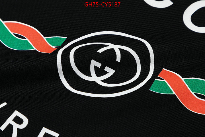 Clothing-Gucci aaaaa customize ID: CY5187 $: 75USD