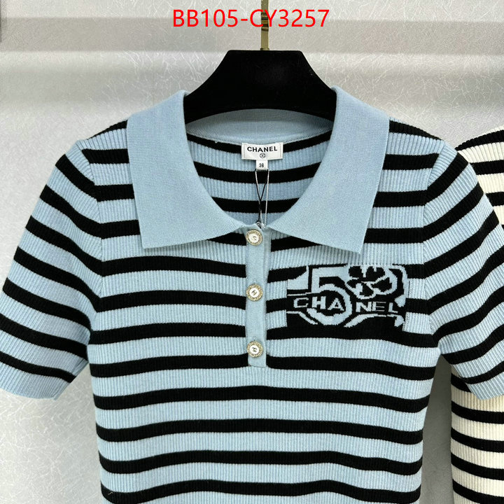 Clothing-Chanel for sale online ID: CY3257 $: 105USD