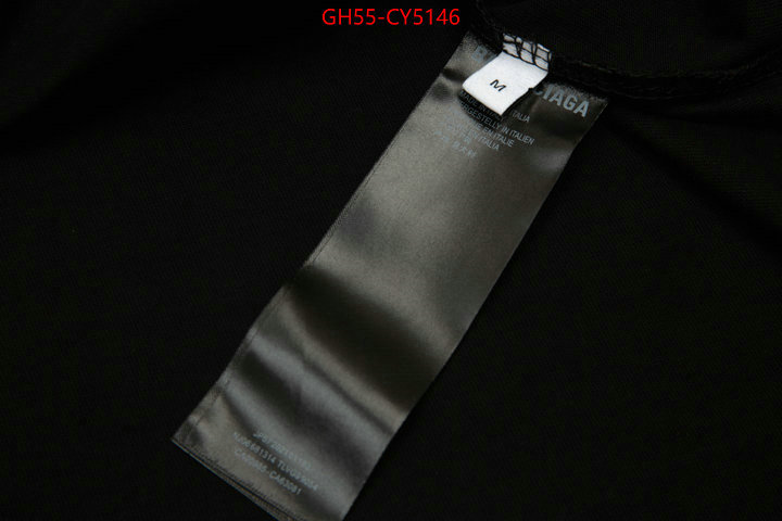 Clothing-Balenciaga best quality fake ID: CY5146 $: 55USD