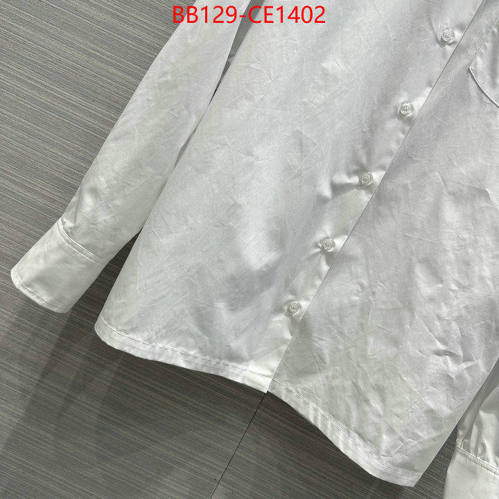 Clothing-Prada how to buy replica shop ID: CE1402 $: 129USD