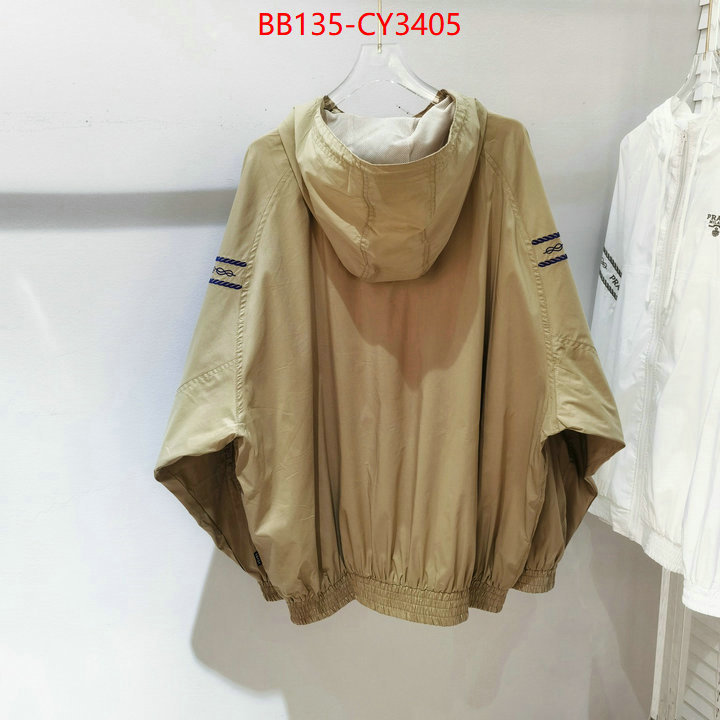 Clothing-Prada practical and versatile replica designer ID: CY3405 $: 135USD