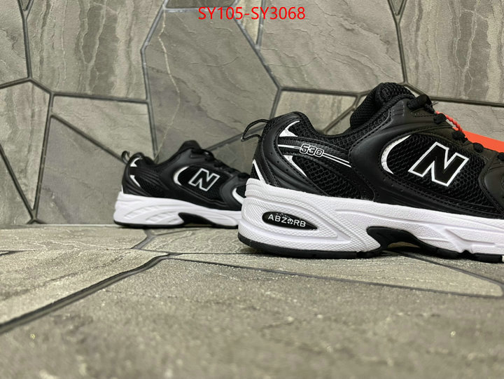 Men Shoes-New Balance top designer replica ID: SY3068 $: 105USD