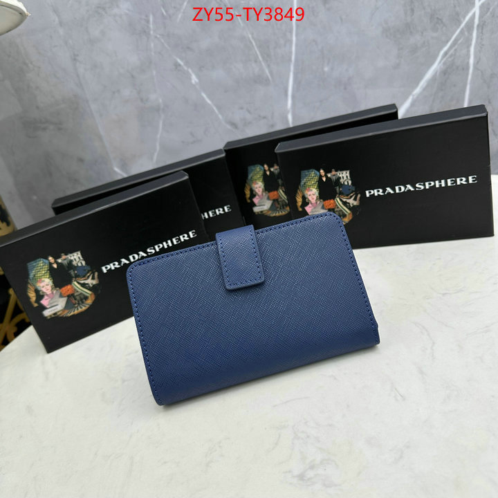 Prada Bags (4A)-Wallet high quality ID: TY3849 $: 55USD