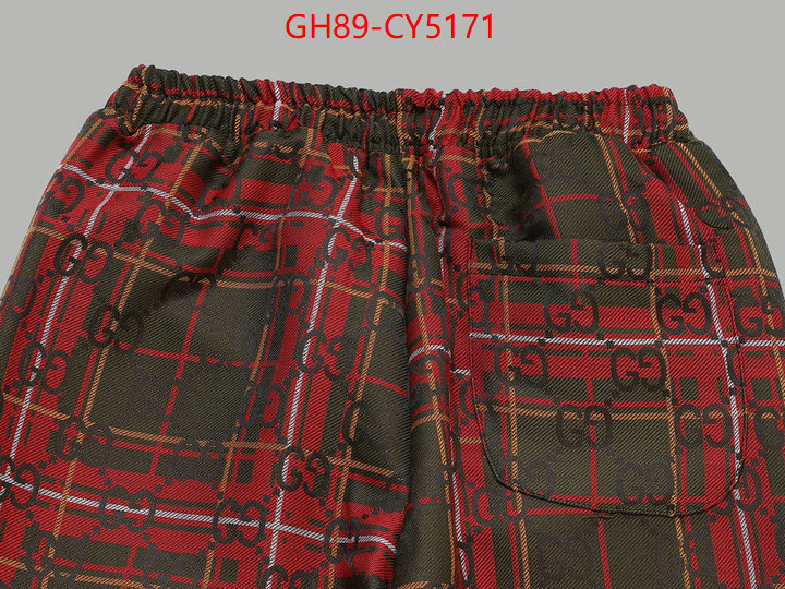 Clothing-Gucci buy cheap ID: CY5171 $: 89USD