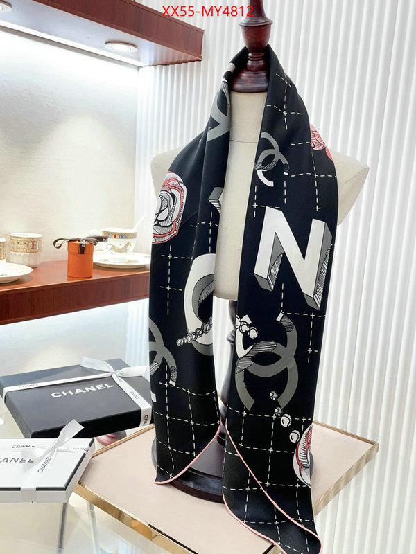 Scarf-Chanel top sale ID: MY4812 $: 55USD