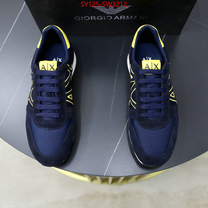 Men shoes-Armani cheap high quality replica ID: SW3212 $: 125USD