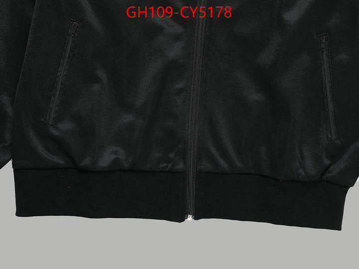 Clothing-Gucci best knockoff ID: CY5178 $: 109USD