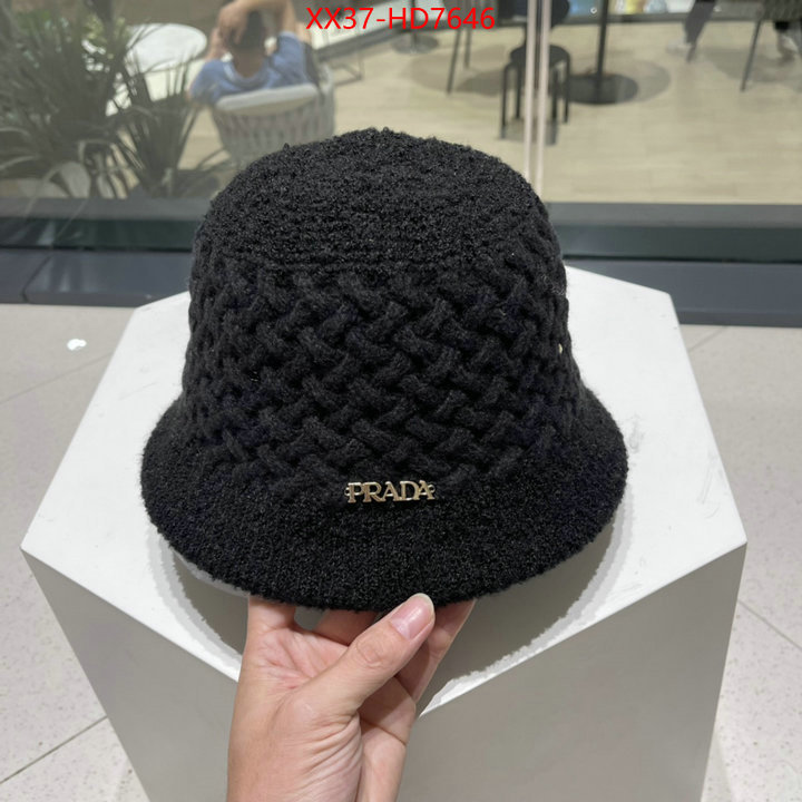 Cap (Hat)-Prada mirror copy luxury ID: HD7646 $: 37USD