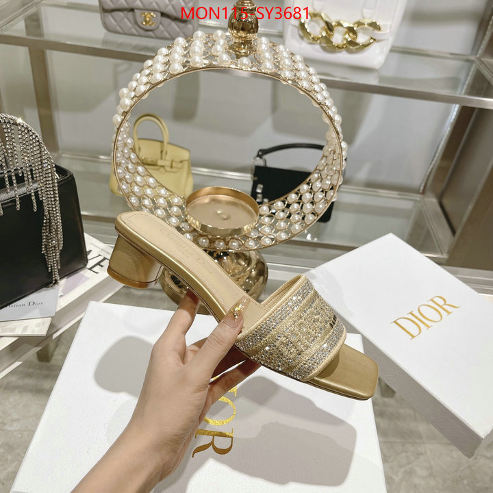 Women Shoes-Dior where should i buy to receive ID: SY3681 $: 115USD