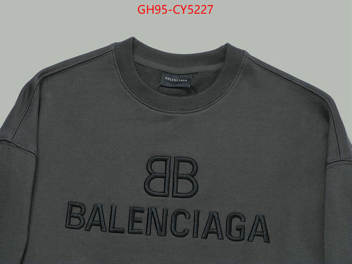 Clothing-Balenciaga high quality aaaaa replica ID: CY5227 $: 95USD