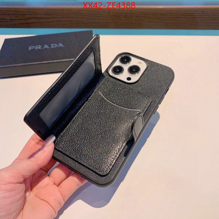 Phone case-Prada the top ultimate knockoff ID: ZE4388 $: 42USD
