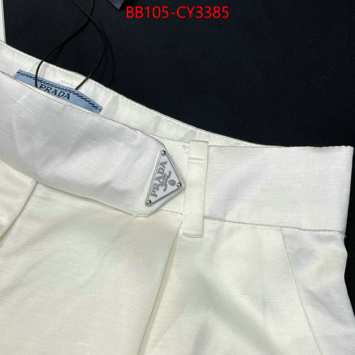 Clothing-Prada top quality website ID: CY3385 $: 105USD