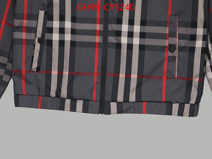 Clothing-Burberry sell high quality ID: CY5240 $: 99USD