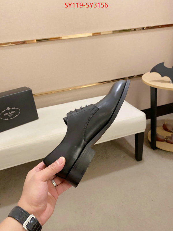 Men shoes-Prada aaaaa+ replica designer ID: SY3156 $: 119USD